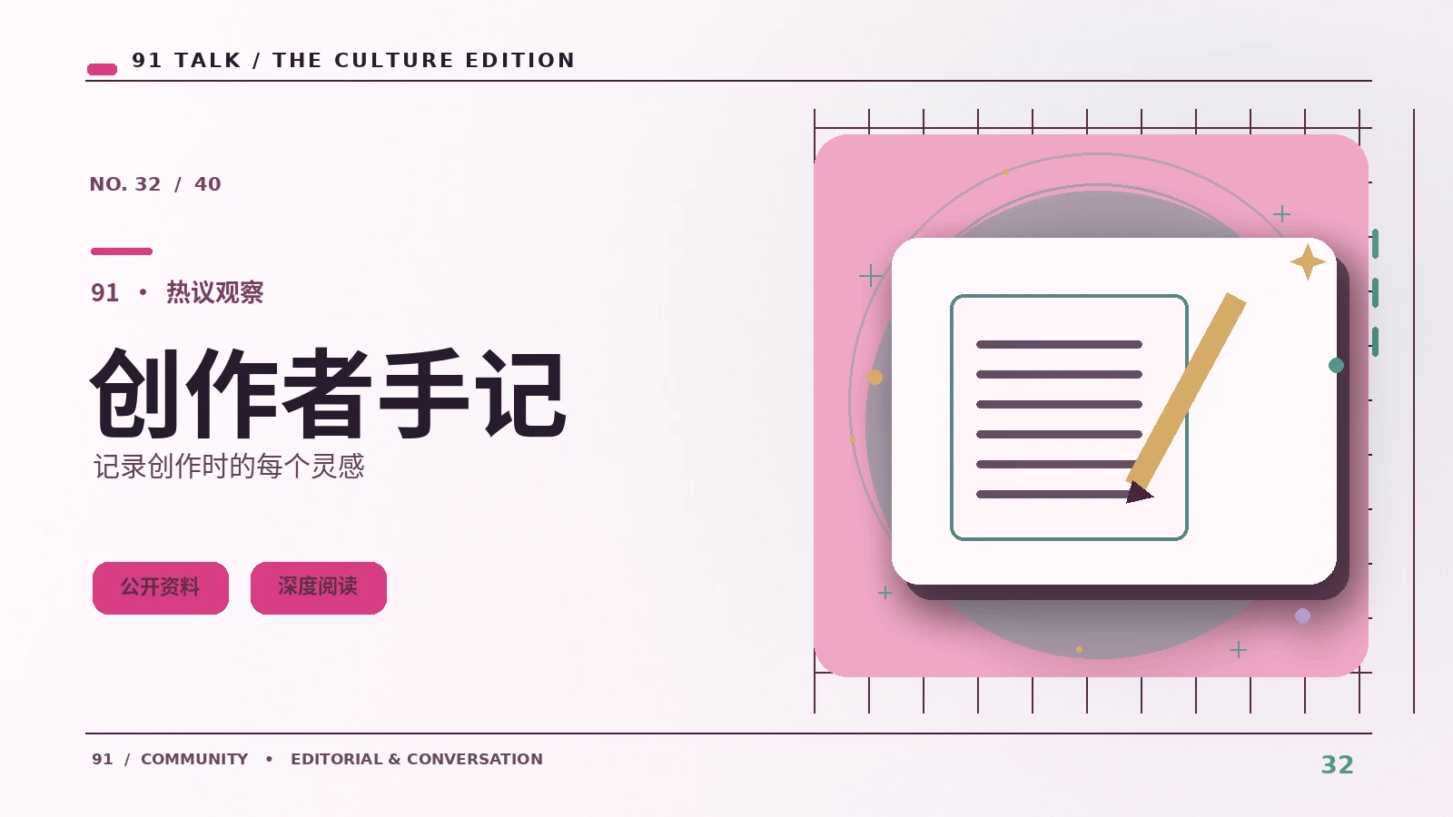 创作者怎样整理参考资料